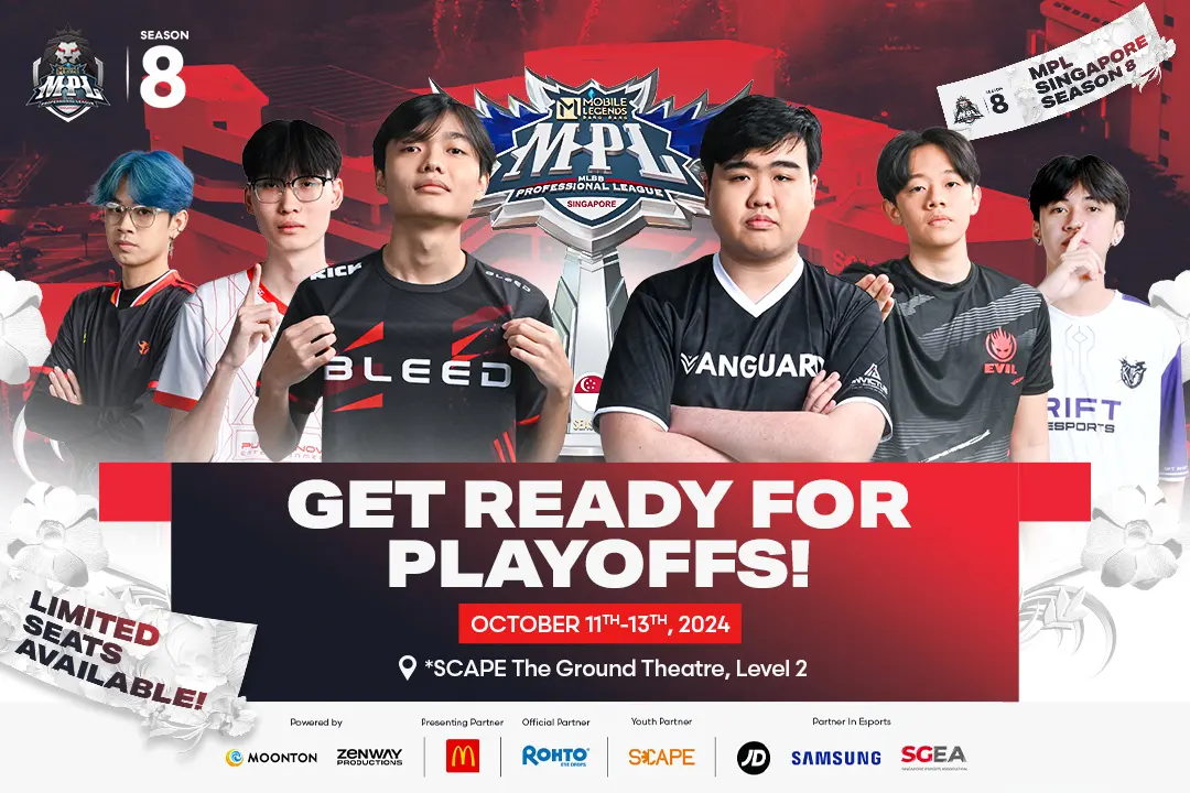 MPL Singapore Season 8 Gandeng Samsung, Singapore Esports Association, dan SCAPE: Siap Tanding Buat Tiket ke M6!